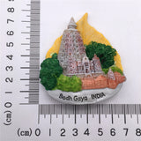 Bodh Gaya India Fridge Magnet 3D Resin