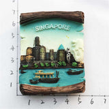 Singapore Fridge Magnet 3D Resin