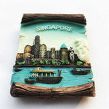 Singapore Fridge Magnet 3D Resin