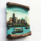 Singapore Fridge Magnet 3D Resin