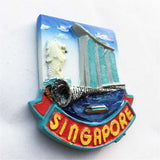 Singapore Fridge Magnet 3D Resin