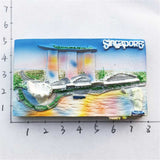 Singapore Fridge Magnet 3D Resin