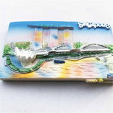 Singapore Fridge Magnet 3D Resin