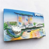 Singapore Fridge Magnet 3D Resin