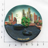 Singapore Fridge Magnet 3D Resin