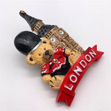 London England UK Fridge Magnet 3D Resin