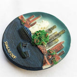 Singapore Fridge Magnet 3D Resin