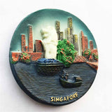 Singapore Fridge Magnet 3D Resin