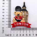 London England UK Fridge Magnet 3D Resin