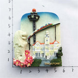 Singapore Fridge Magnet 3D Resin