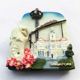 Singapore Fridge Magnet 3D Resin