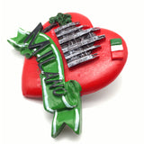 Milan Italy Fridge Magnet 3D Resin