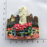 Singapore Fridge Magnet 3D Resin