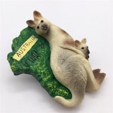 Kangaroo Australia Fridge Magnet 3D Resin