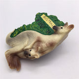 Kangaroo Australia Fridge Magnet 3D Resin