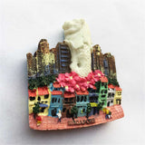 Singapore Fridge Magnet 3D Resin