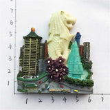 Singapore Fridge Magnet 3D Resin