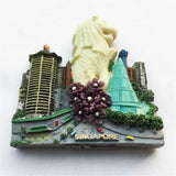 Singapore Fridge Magnet 3D Resin