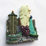 Singapore Fridge Magnet 3D Resin