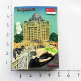 Singapore Fridge Magnet 3D Resin