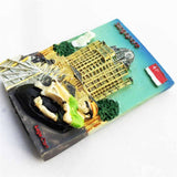 Singapore Fridge Magnet 3D Resin