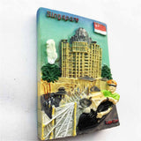 Singapore Fridge Magnet 3D Resin