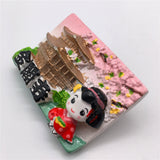 Kinkakuji Temple Kyoto Japan Fridge Magnet 3D Resin