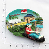 Singapore Fridge Magnet 3D Resin