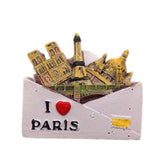 Paris France Fridge Magnet 3D Resin