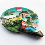 Singapore Fridge Magnet 3D Resin