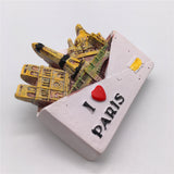 Paris France Fridge Magnet 3D Resin