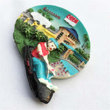 Singapore Fridge Magnet 3D Resin