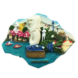 Singapore Fridge Magnet 3D Resin