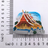 Luang Prabang Laos Fridge Magnet 3D Resin