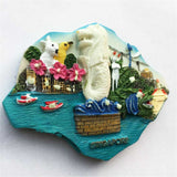 Singapore Fridge Magnet 3D Resin