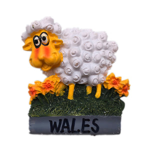 Wales England UK Fridge Magnet 3D Resin