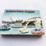 Singapore Fridge Magnet 3D Resin