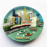 Singapore Fridge Magnet 3D Resin