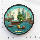 Singapore Fridge Magnet 3D Resin