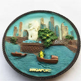 Singapore Fridge Magnet 3D Resin