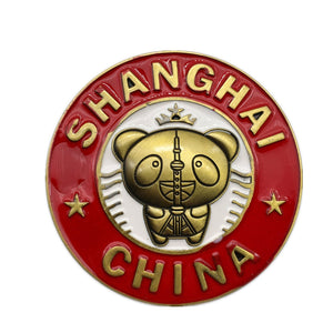 Shanghai China Fridge Magnet Metal Craft