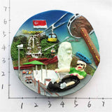 Singapore Fridge Magnet 3D Resin