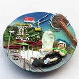 Singapore Fridge Magnet 3D Resin