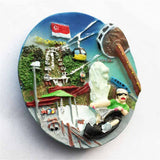 Singapore Fridge Magnet 3D Resin