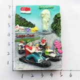 Singapore Fridge Magnet 3D Resin