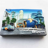 Singapore Fridge Magnet 3D Resin