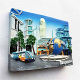 Singapore Fridge Magnet 3D Resin