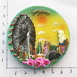 Singapore Fridge Magnet 3D Resin