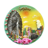 Singapore Fridge Magnet 3D Resin