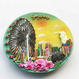 Singapore Fridge Magnet 3D Resin